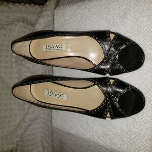 Women's Black Leather Shoes
